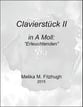 Clavierstuck II piano sheet music cover